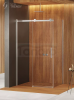 NEW TRENDY Kabina prysznicowa drzwi przesuwne SOFTI 130x80x200 EXK-3925